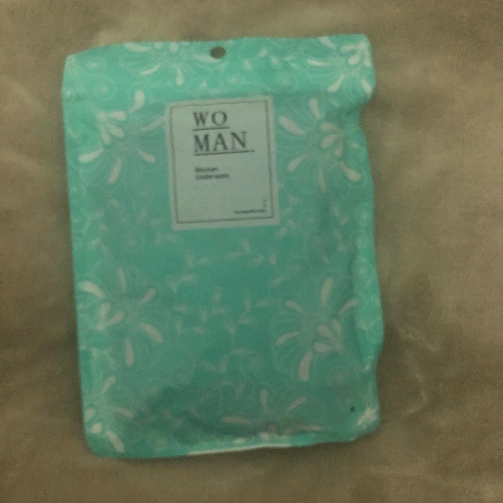 Black hipster underwear